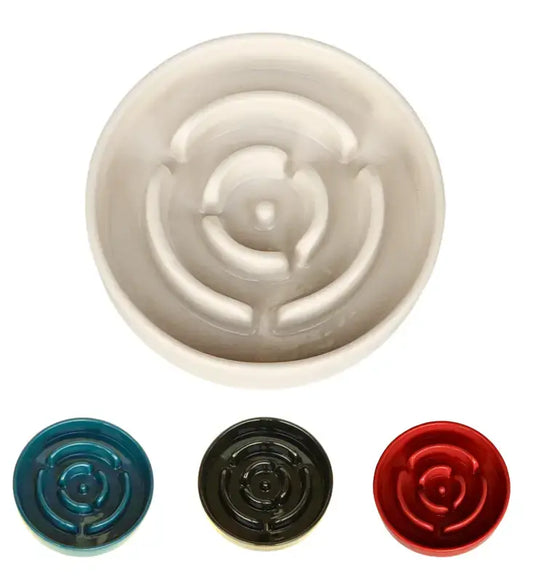 DaduMla Seramik Yavaş Yeme Mama Kabı