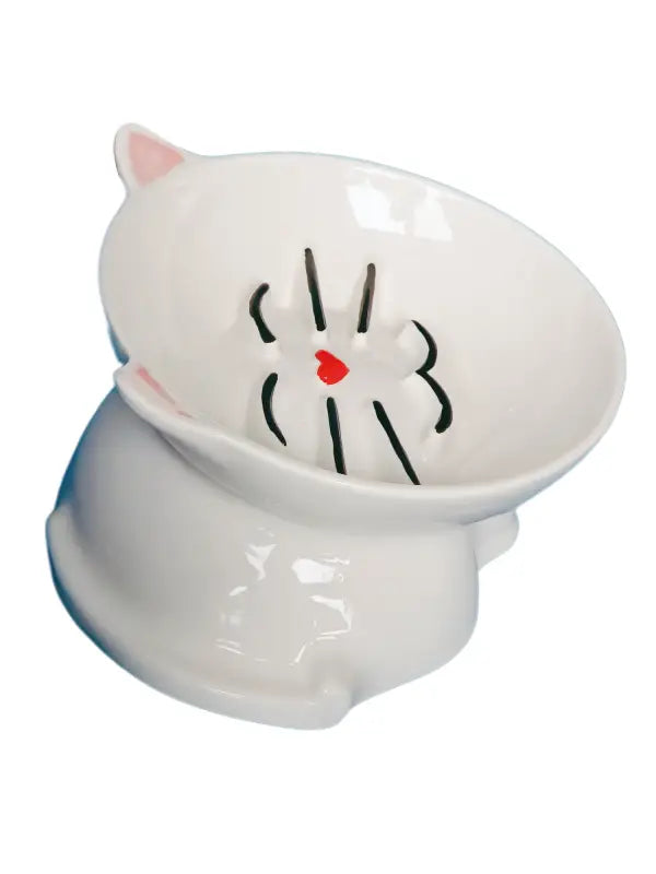 MeLove Şık ve ergonomik porselen mama kabı