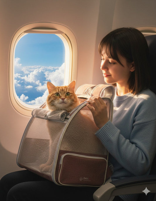 Seyahat eden kediler için stres azaltıcı taşıma çantası özellikleri
